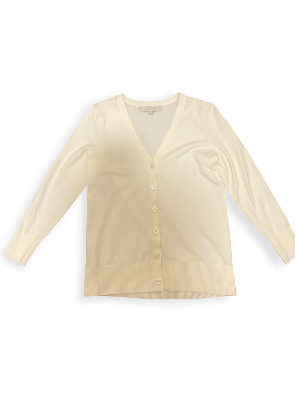 LOFT Cardigan XS Cream